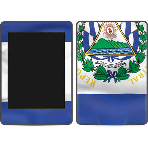 El Salvador Flag Amazon Kindle Skin